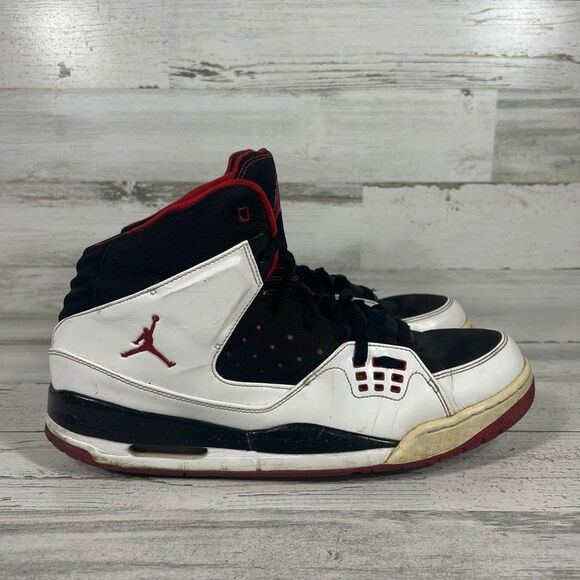 Nike Air Jordan SC1‎ 538698-102 High Top White Red Mens Size 14 - Picture 1 of 8